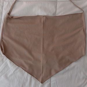 mauve trendy bandana top